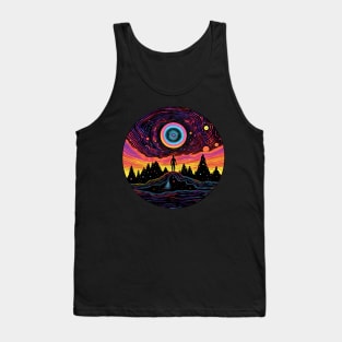 On the edge of the event horizon - Surreal motif Tank Top